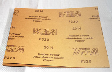 WEEM 2014-01 แผ่นกระดาษทรายอลูมิเนียมเคลือบไฟฟ้า สําหรับการทรายแบบเปียกและแห้ง