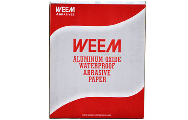 WEEM 2014-01 แผ่นกระดาษทรายอลูมิเนียมเคลือบไฟฟ้า สําหรับการทรายแบบเปียกและแห้ง