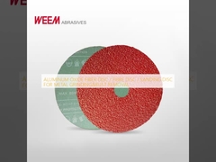 ALUMINUM OXIDE FIBER DISC / FIBRE DISC / SANDING DISC สําหรับการบดโลหะและการกําจัดสนิม
